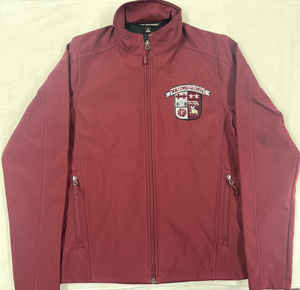 GCC00.5 GCC - New! Three Season Unisex Soft Shell Jacket - Maroon - Adult Sizes
