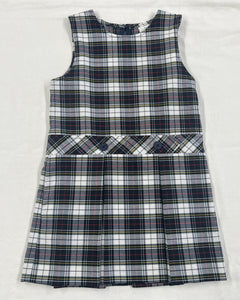 MNCS015 - Mary of Nazareth Girl's Plaid Jumper - Grades K-3