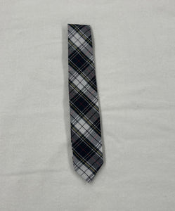 MNCS021 MNCS - Boy's Regular, Untied Tie - MNCS Plaid - Grades K-8