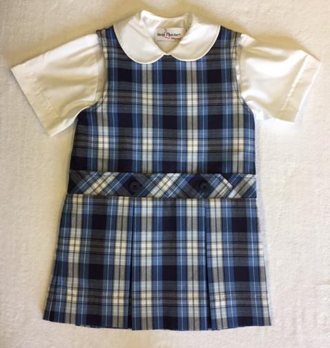 AA020 Aquinas Academy - High Neck Jumper  - Plaid - Youth Plus Sizes