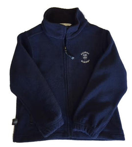 AA031 Aquinas Academy - Full Zip Fleece - Navy - Youth Sizes