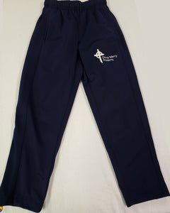 DMA038 - Divine Mercy Academy - Wicking Sweatpants - Navy -Adult Sizes.
