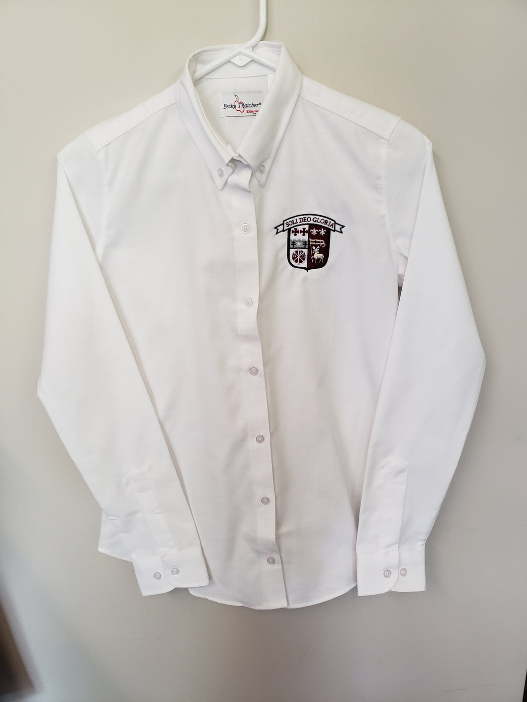 GCC028 GCC - Ladies Long Sleeve Oxford Dress Shirt - Adult Sizes