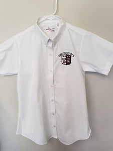 GCC027 GCC - Ladies Short Sleeve Oxford Dress Shirt - Adult Sizes